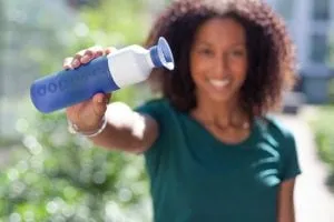 dopper blauw nieuwe kleur