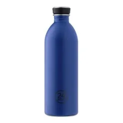 24bottles 1000 ml gold blue urban bottle