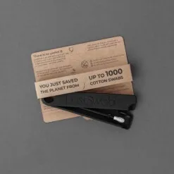 lastswab herbruikbaar wattenstaafje black