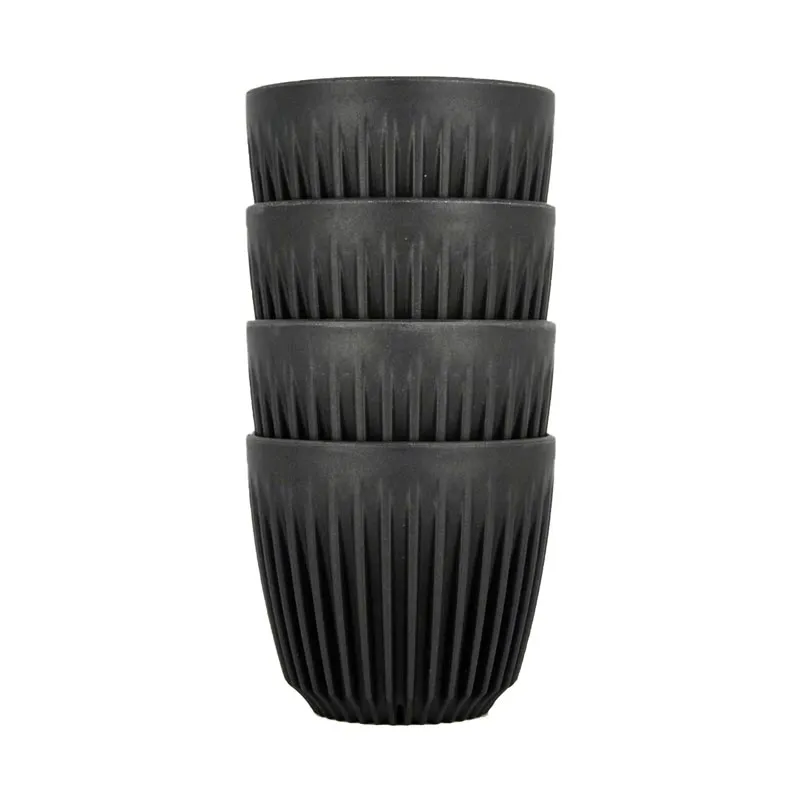 huskeecup small set 4 charcoal