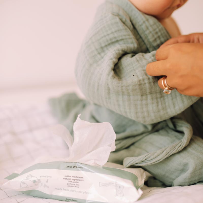 Plasticvrije Billendoekjes voor Baby & Kids Box 24 pack | Naïf
