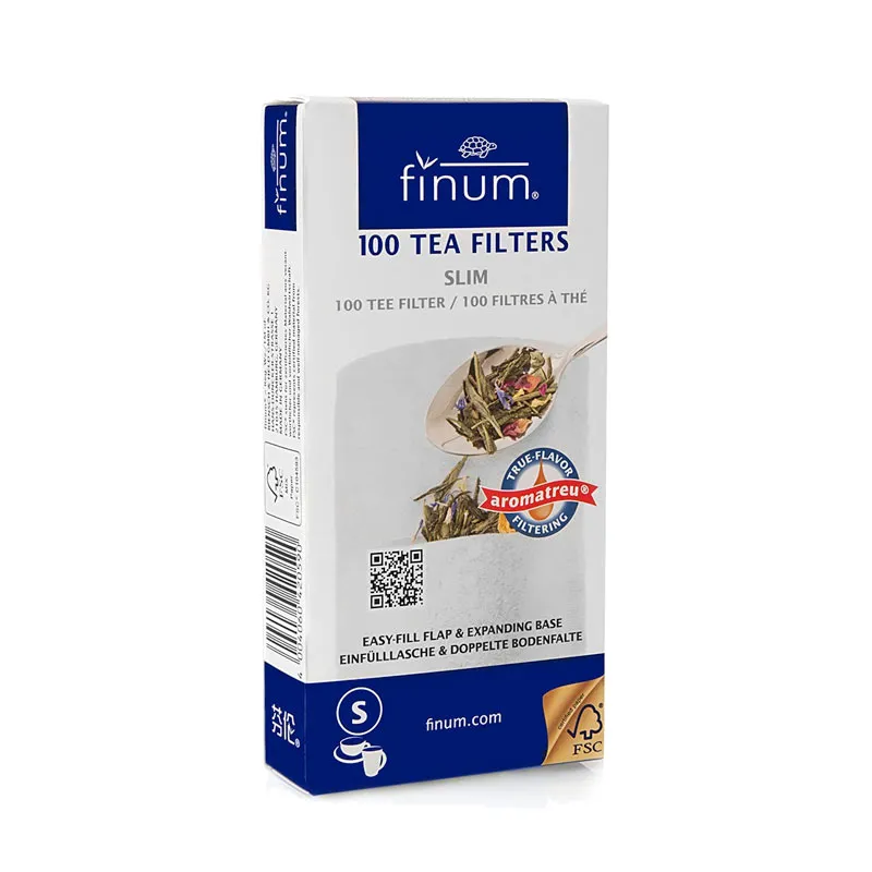 finum papieren theefilter slim