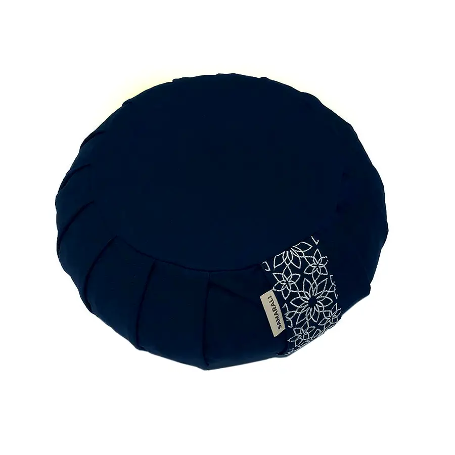 meditatiekussen zafu kussen dark blue