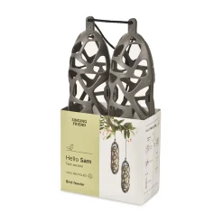 Hello Sam Bird Feeder vetbollenhouder, cadeauset van twee