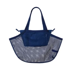 De Good Bag handtas en schoodschappentas in één, kleur blauw