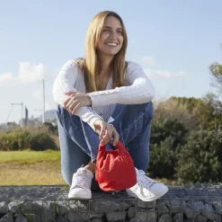 grab'n'go dry bag en lunchtasje tijdens het wandelen