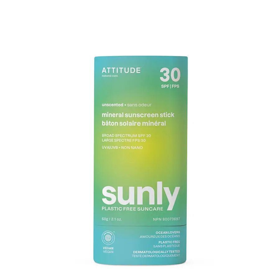 Attitude Sunly sunstick zonder parfum factor30