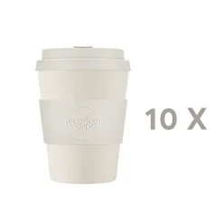 ecoffee cup wit 10x voordeelset