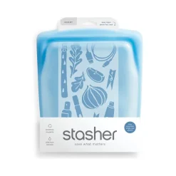 Stasher quartgallon soliconebag packaging