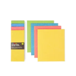 sponsdoeken ecoliving 4pack rainboww