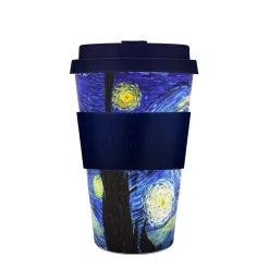 ecoffee cup van gogh starrynight 400ml