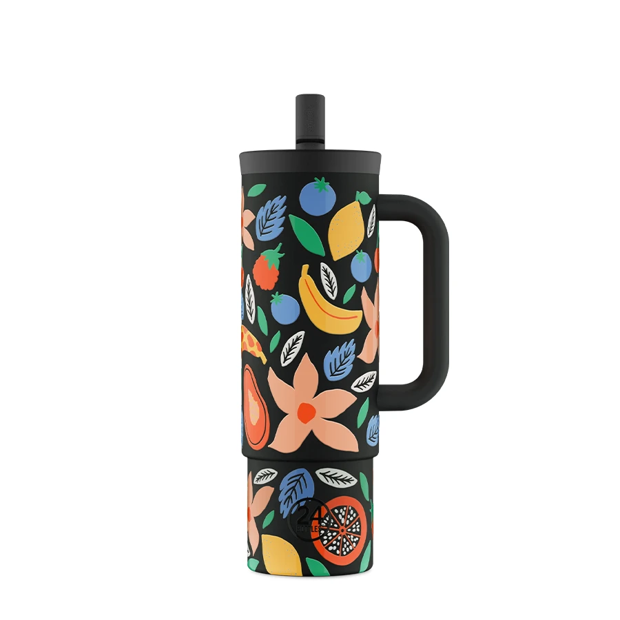 24 bottles 800ml Straw Cup