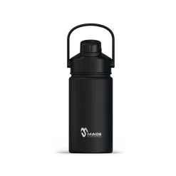 Made Sustained kids waterbottle black