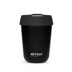 Retulp koffiebeker Zwart Zwart
