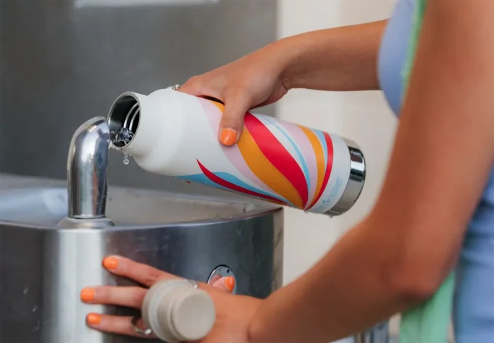 veilige rvs drinkfles thermosfles